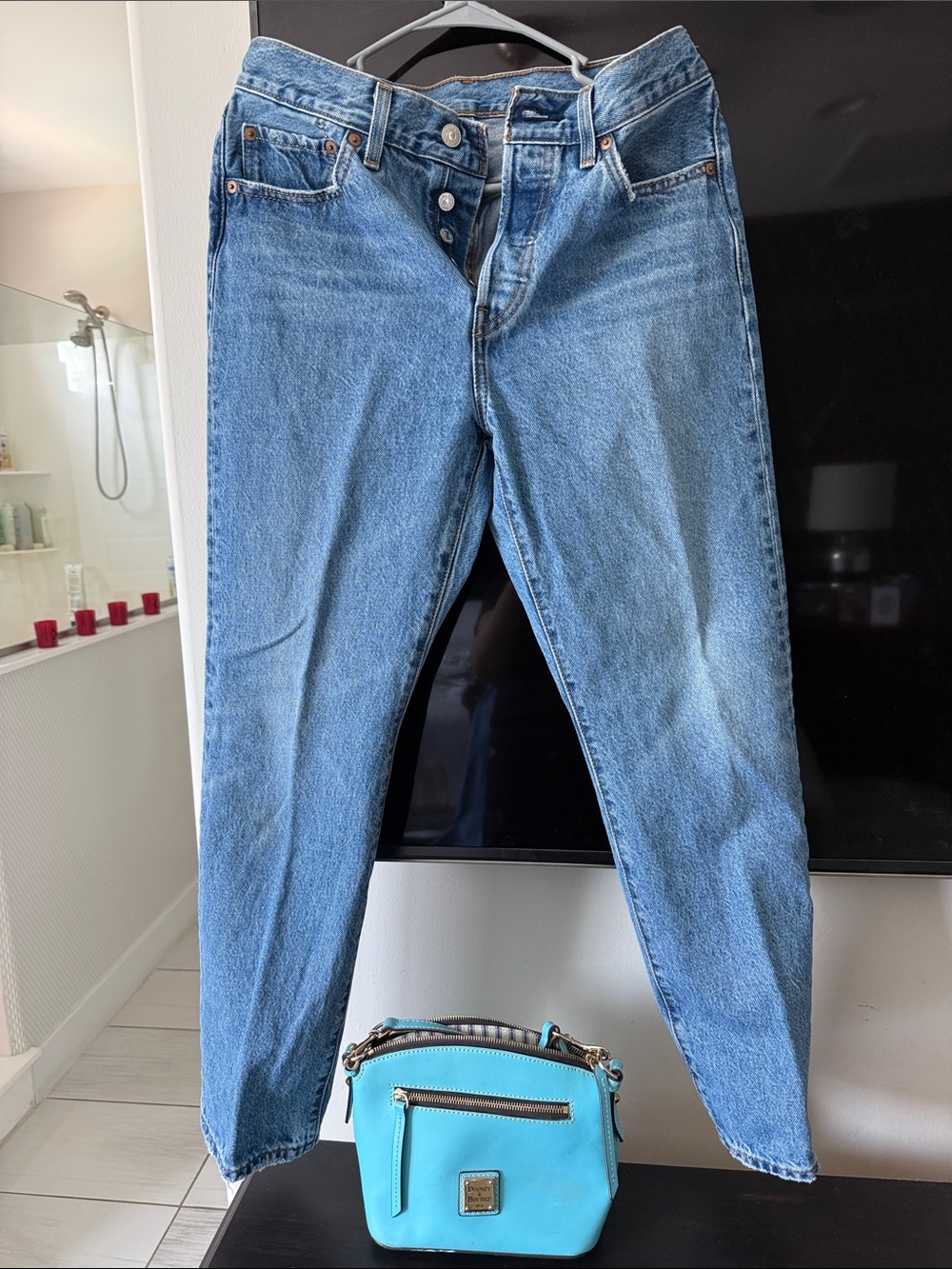 Levi's Light Blue Slim Straight Jeans